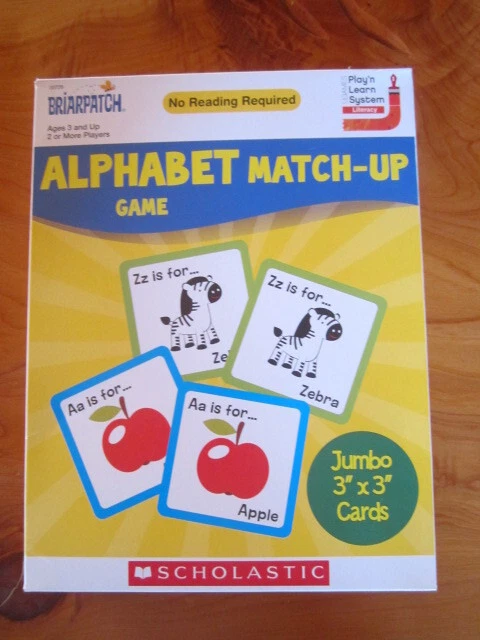 ALPHABET MATCH-UP GAME   NEW IN BOX  GREAT  ** MUST SEE *** - Image 1 of 2