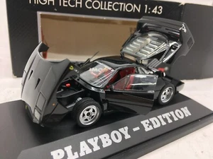 πΊπ¦ 1:43 Ferrari F40 PLAYBOY Black Open Herpa Made in West Germany 1/43 - Picture 1 of 8