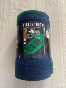Notre Dame Fighting Irish NCAA Fleece Throw Blanket 50" x 60" Northwest Company - Picture 1 of 1