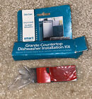 SMART CHOICE SOLID SURFACE DISHWASHER COUNTERTOP INSTALLATION KIT NEW