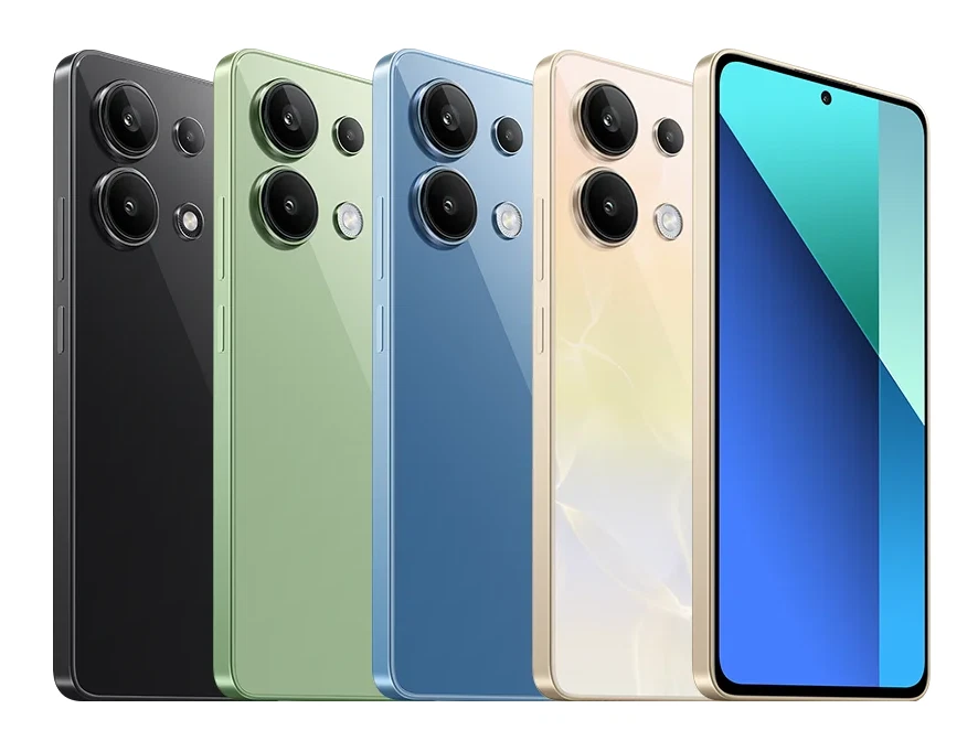 Xiaomi Redmi Note 13 4G LTE Ice Blue - 8GB RAM - 256GB ROM - Unlocked - NEW