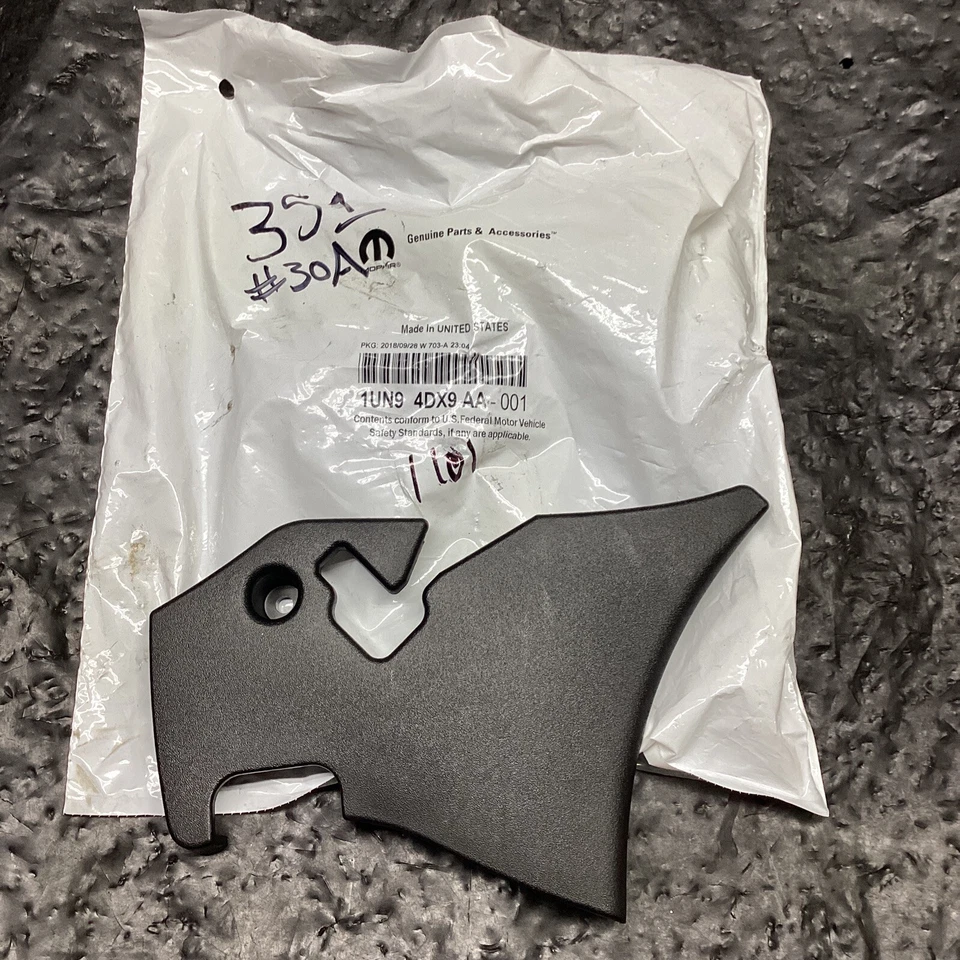 NUEVO DODGE DURANGO ASIENTO DELANTERO IZQUIERDO INTERRUPTOR INTERIOR CUBIERTA MOLDURA FABRICANTE DE EQUIPOS ORIGINALES 2011-2020 Foto 1 de 2