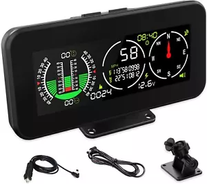 KFZ GPS Neigungsmesser Digital Kompass Steigungsmesser Offroad Geländefahrzeuge - Bild 1 von 17