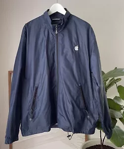 Men's Weatherproof Performance APPLE Computers Windbreaker Rain Jacket Zip Large - Picture 1 of 4