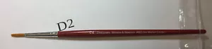 WINSOR & NEWTON AQUARELLPINSEL DESIGNER MIT ROTEM GRIFF #2 - Bild 1 von 2