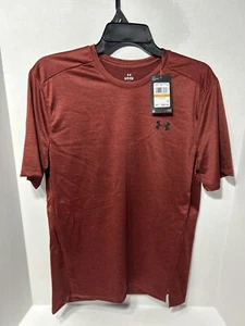 Ua Tech Vent SS Red Men’s Size Small - Picture 1 of 4