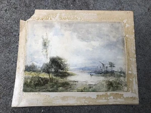 Roswell Morse Shurtleff Painting, Signed Original 14x10” - Picture 1 of 5