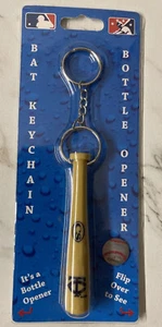 MLB - Minnesota Twins - Baseball Bat and Bottle Opener Keychain - NEW - Picture 1 of 3