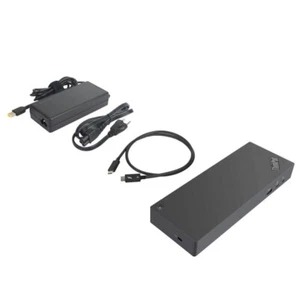 NEW Lenovo ThinkPad Universal USB-C Smart Dock Station 40AF0135US FREE SHIP - Afbeelding 1 van 7