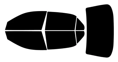 Kit de película de tinte de cerámica precortada para ventana de coche para Honda Accord sedán de 4 puertas 2003-2007 Foto 1 de 4