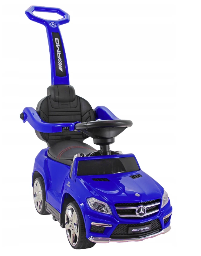 Kinderauto, Rutschauto mit Schaukel funktion: Mercedes GL63 AMG SX1578 - Blau