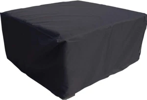 48X48X29In Patio Table Cover Square Black Waterproof Outdoor Dinner Protector Du - Picture 1 of 7