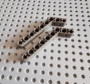 Lego Technic Technik Liftarme Gebogen 3x7 Löcher alt dunkelgrau 2 Stk 32271 A056 - Bild 1 von 1