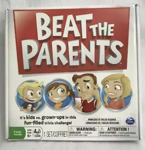 Beat The Parents Family Board Game Kids Vs Grown Ups Spin Master Ages 6+ NEW - Picture 1 of 4