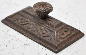 Antique Cast Iron Small Paper Weight Original Old Hand Crafted - Picture 1 of 8