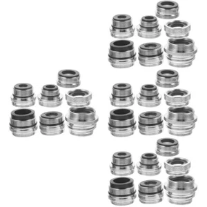 Set of 4 Faucet Adapter Kit Tap Connector for Hose Pipe Water Filter Sink - Picture 1 of 12