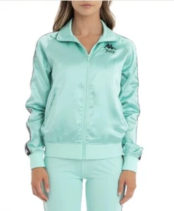 Chaqueta de pista para mujer Kappa x Juicy Couture Egira verde como nueva - negra - 31179FW-A04 - Imagen 1 de 3