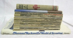 Bear Cub Scout Book Norman Rockwell's World of Scouting Art Book Lot Of 23 - Picture 1 of 10