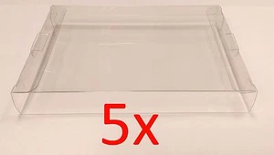 5 x NES CLEAR GAME BOX SCHUTZHÜLLE HÜLLEN - von Old Skool - Bild 1 von 3