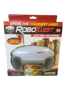 Robo Twist Electric Jar Opener with One Touch Electric Handsfree Easy Jar Opener - Picture 1 of 6