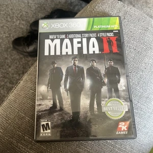 Platinum Hits Mafia II 2 Xbox 360 Complete W/Manual, Map & Both Discs - Picture 1 of 3