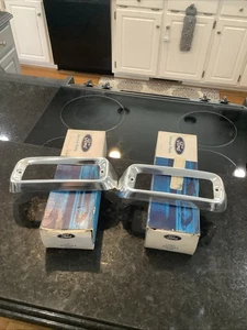 Nos 1965-1966 Ford Truck Parking Light Bezels Pair C5TZ-13210-A C5TZ-13212-A - Picture 1 of 9