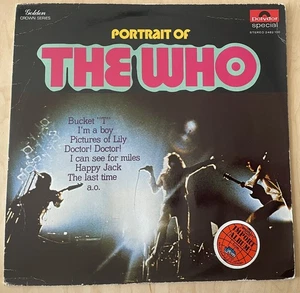 Portrait of the Who (LP Record) Polydor Special Stereo 2482 100 (EX/ VG) - Picture 1 of 4