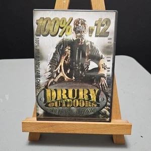 Drury Outdoors 100% v12 Hunting DVD 100% Wild 100% Fair Chase - Picture 1 of 4