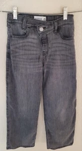 Abercrombie Kids High-Rise Wide Leg Jeans Girls (Size: 9/10) 24"W 24"L Pull-on - Picture 1 of 9