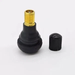 4 Pack TR412 Rubber Nozzles with Valve Core for Tubeless Tire Maintenance - Picture 1 of 12