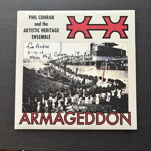 Phil Cochran Heritage Ensemble Armageddon Spiritual Signed Autographed Jazz - Picture 1 of 8