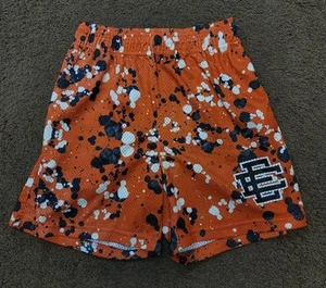 Eric Emanuel Paint Splatter Mesh Shorts Rot Schwarz Weiß Herren Small Selten - Bild 1 von 7
