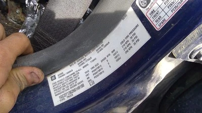 Driver Front Seat Bucket And Bench Split Seat Opt AM6 Fits 06-12 CANYON 251938 Foto 1 de 4