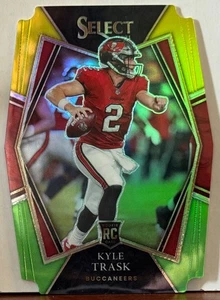 Kyle Trask 2021 Panini Select Premier AMARILLO VERDE PRIZM TROQUELADO #163 F10 - Imagen 1 de 1