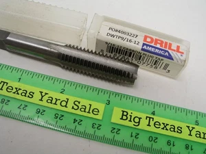 Drill America 9/16-12 Plug Tap - Picture 1 of 3