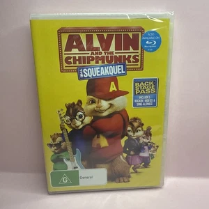 ¡NUEVO! Alvin And The Chipmunks The Squeakquel - DVD R4 Película Sellada - Imagen 1 de 3