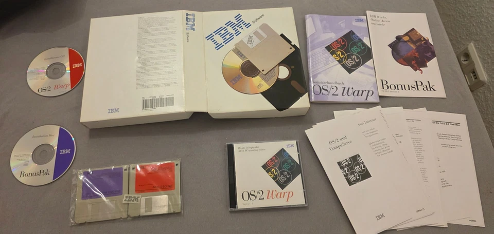IBM OS/2 Warp Version 3 + BonusPak - Deutsch - 3½″ - Bild 1 von 1
