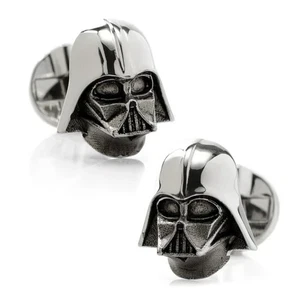 Gemelos 3D de plata de ley Star Wars Darth Vader - Imagen 1 de 5