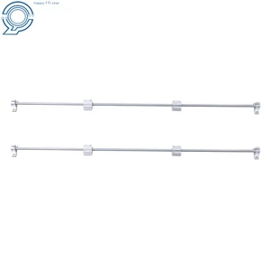 850mm Long Linear Guide System 8mm 2 Rods 4 Bearings 4 Supports - Picture 1 of 24