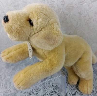 Плюшевая мягкая игрушка-животное Russ Yomiko Yellow Lab Labrador щенок собака укладка 18 дюймов - Изображение 1 из 4