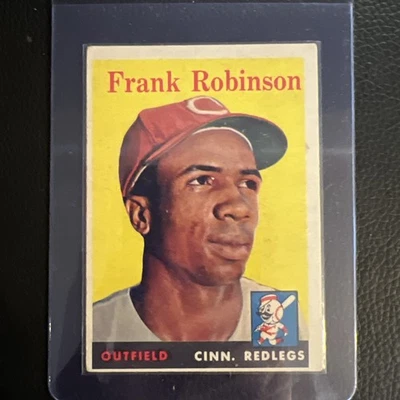 1958 Topps #285 Frank Robinson Cincinnati Reds MVP/HOF DKL Calidad Foto 1 de 4