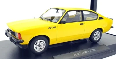 Norev 1/18 Scale Diecast 183655 - 1977 Opel Kadett GT/E - Yellow - Image 1 of 4