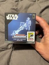 Star Wars Speeder Bike Hologram Micro Galaxy Squadron SDCC 2023 LE 1000