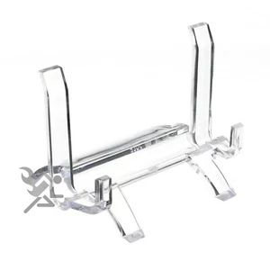 (5) Caballete soporte de exhibición de losa de moneda grande OnFireGuy 3" soportes de acrílico transparente - Imagen 1 de 3