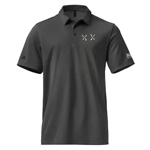 H3ADS W1LL R0LL Brand X ADIDAS - BOB's EYES - Adidas Space-Dyed Golf Polo Shirt - Picture 1 of 29