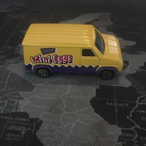 Majorette Vintage - Fourgon Cadbury Mini Egg Van - Diecast - 1:64(ish) - USED