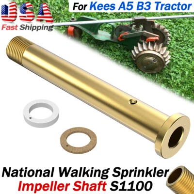 Eje impulsor de rociador National Walking y cojinete para tractor Kees A5 B3 S1100 Foto 1 de 4