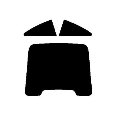 Kit de tinte para ventana precortada 20 % película trasera oscura para Chrysler Crossfire 2003-07 de 2 puertas - Imagen 1 de 4