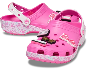 Crocs Barbie Classic Clog Pink Sizes 12M 13M and 14M - Picture 1 of 11