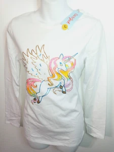 Jack & Cat - Rainbow Unicorn Pegasus - T-Shirt - Size: XXL (18) - New With Tags - Picture 1 of 5